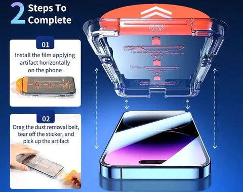 iPhone Invisible Artifact Screen Protector