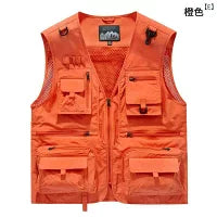 Men's Multi-Pocket Nylon Vest