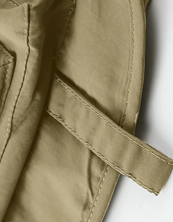 Men's Nylon Vest With Multi-Pocket Design and Zippered Pockets