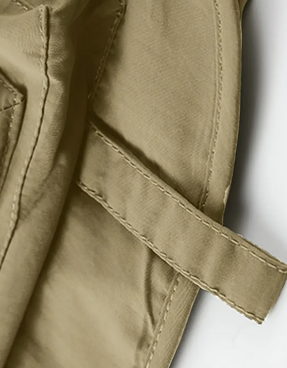 Men's Nylon Vest With Multi-Pocket Design and Zippered Pockets