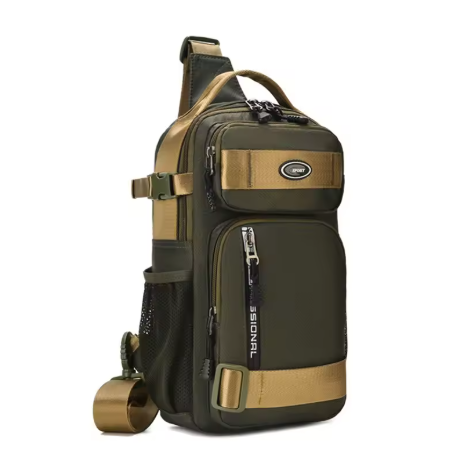 Fashion Multifunction Men's Shoulder Bag Running Outdoor Sling Crossbody Bag