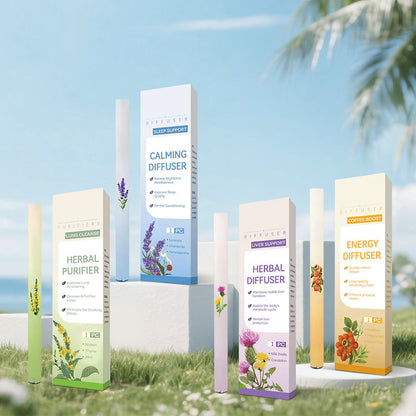 【 】QIAWI™Mullein Relaxation Stick – Soothes Lungs. Detoxifies. Freshens Breath