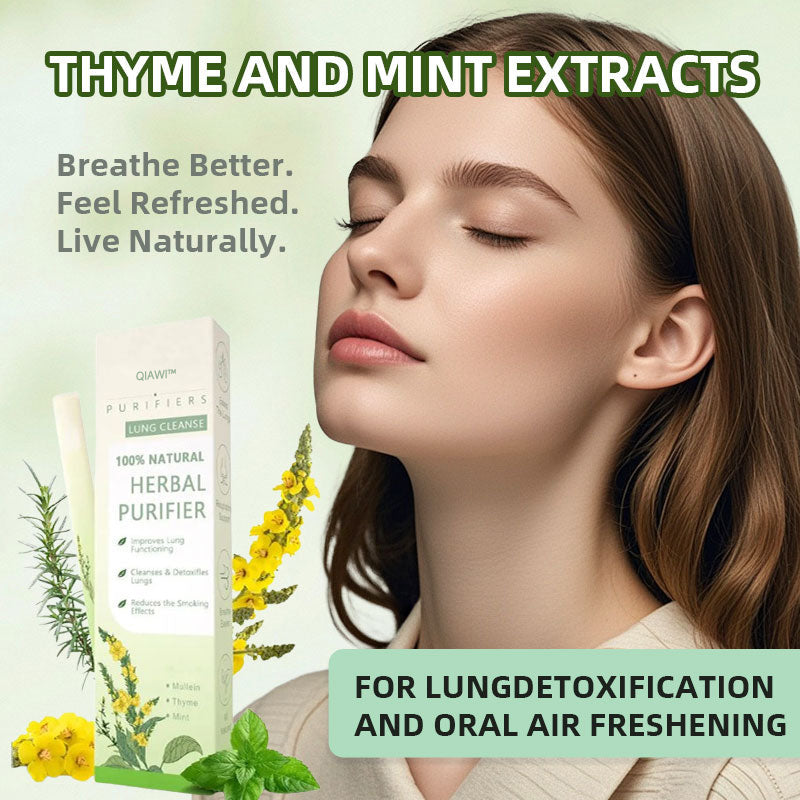 【 】QIAWI™Mullein Relaxation Stick – Soothes Lungs. Detoxifies. Freshens Breath