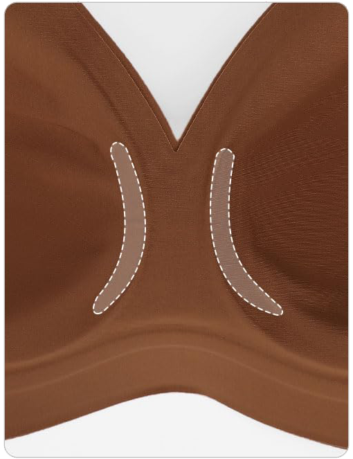 Seamless Deep V Push Up Wireless Bra 3.0