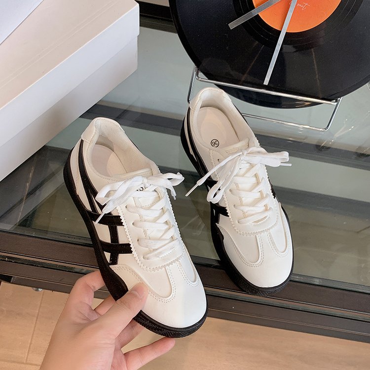 Women's White Sneakers 2026 Spring New Ladies Causal Flats