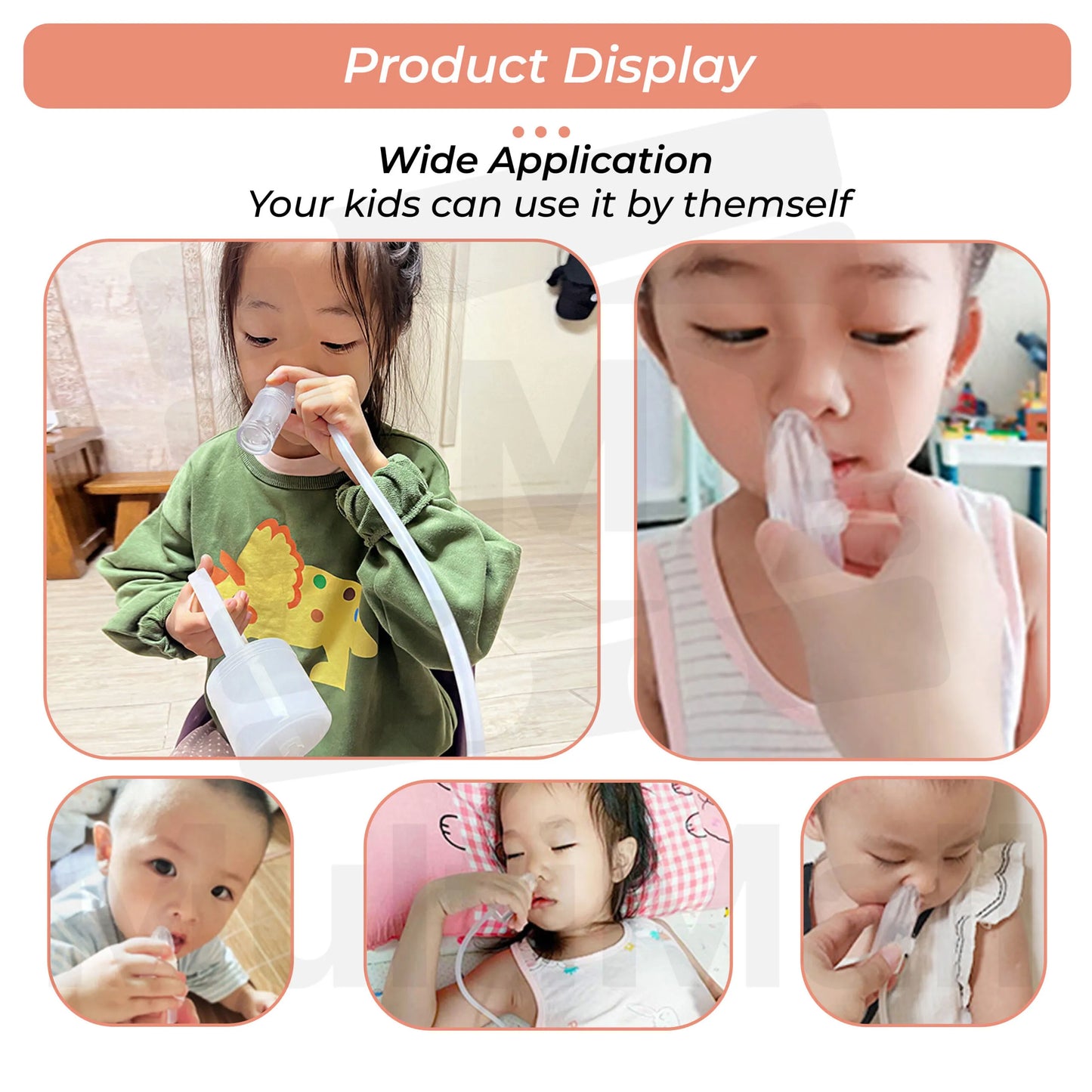 Manual Nasal Aspirator | Safe & Gentle Mucus Removal for All Ages