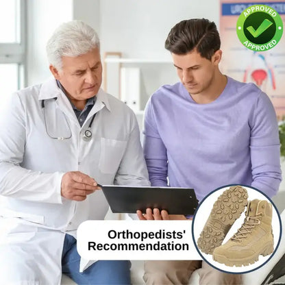 Orthopedic Work Boots – Waterproof. Anti-Slip & Anti-Sprain