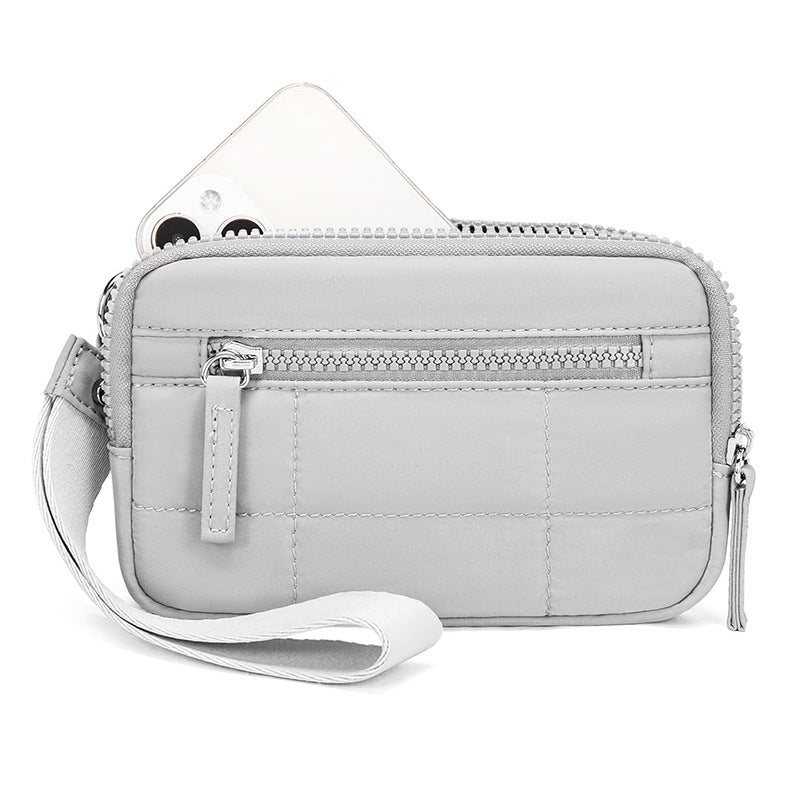 Puffer Wristlet Wallet Fits Phone