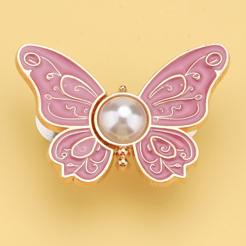 Butterfly-Shaped Metal Waist Clip (6 piece)