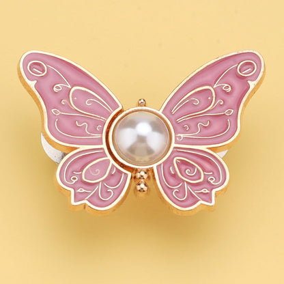 Butterfly-Shaped Metal Waist Clip (6 piece)