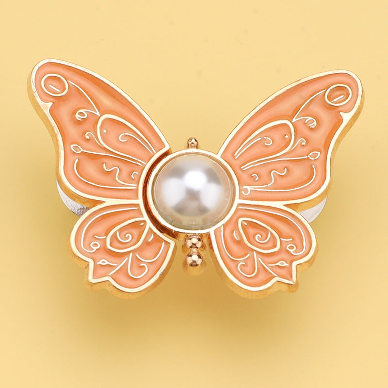 Butterfly-Shaped Metal Waist Clip (6 piece)