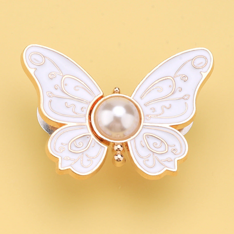 Butterfly-Shaped Metal Waist Clip (6 piece)