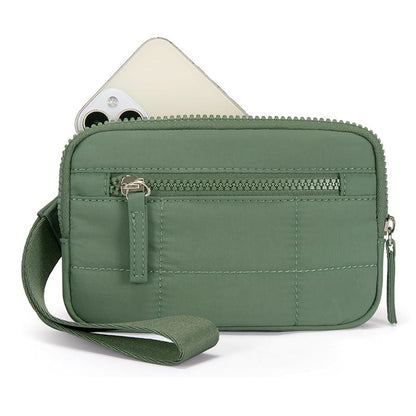 Puffer Wristlet Wallet Fits Phone
