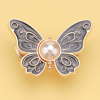 Butterfly-Shaped Metal Waist Clip (6 piece)
