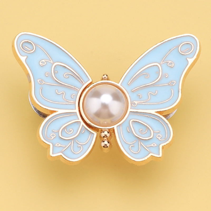 Butterfly-Shaped Metal Waist Clip (6 piece)