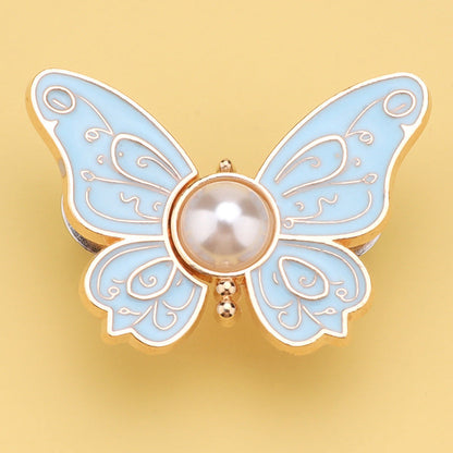 Butterfly-Shaped Metal Waist Clip (6 piece)