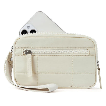 Puffer Wristlet Wallet Fits Phone