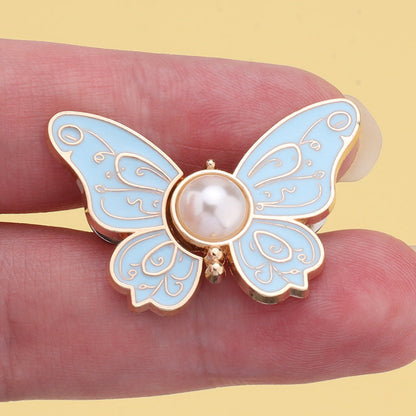 Butterfly-Shaped Metal Waist Clip (6 piece)