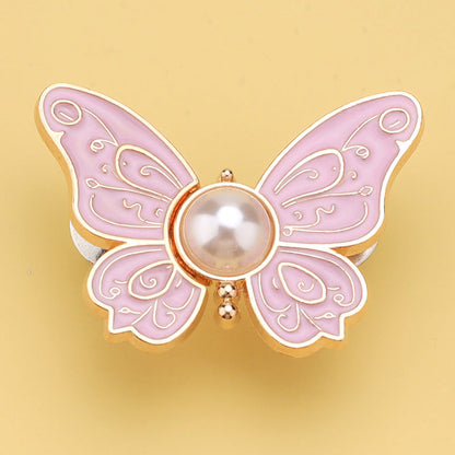 Butterfly-Shaped Metal Waist Clip (6 piece)